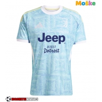 Moške Nogometnih dresov Juventus Gostujoči 2025-26 Kratki rokavi